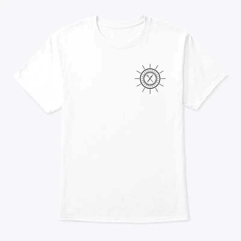 Sword and Staff T-Shirt - White